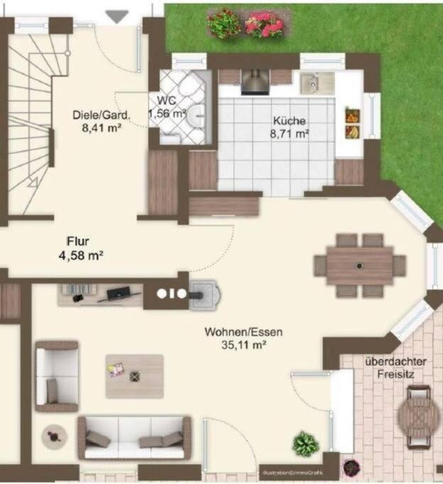 Phantastisches Haus Mit Pool Direkt In Muenchen Dış mekan fotoğraf